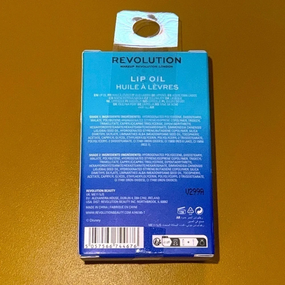 Revolution Finding Nemo Dory Lip Oil Set BRAND NEW IN PACKAGING Limited Edition